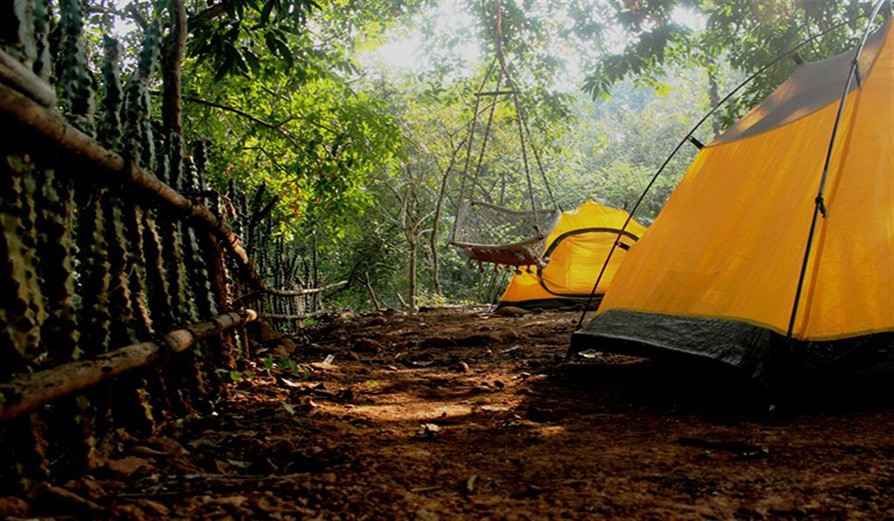 kolad camping River Kundalika view