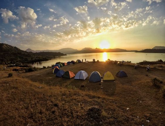 Bhandardara Camping, Lakeside View, Maharashtra